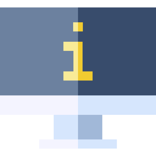 モニター Basic Straight Flat icon