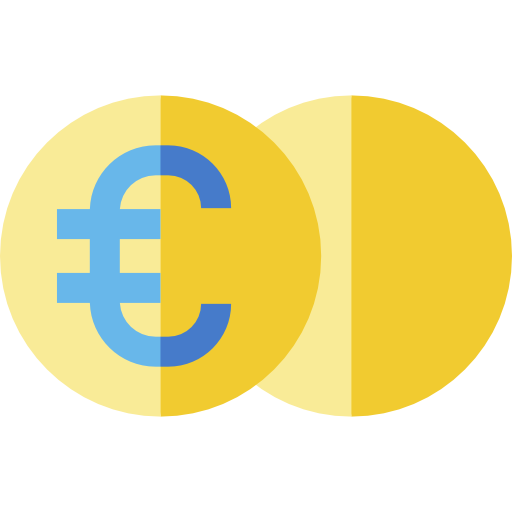 euro Basic Straight Flat Ícone