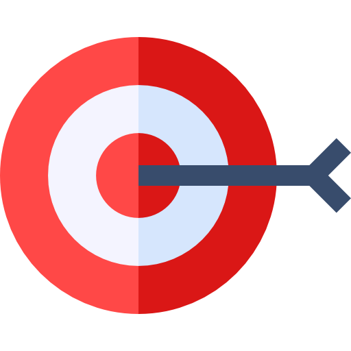 Цель Basic Straight Flat иконка