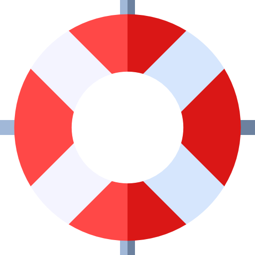rettungsschwimmer Basic Straight Flat icon