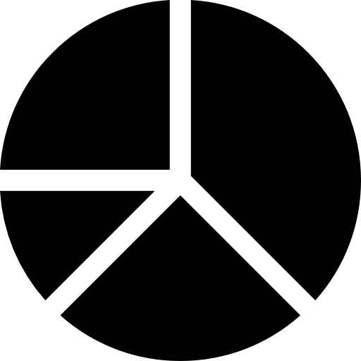 kuchendiagramm Basic Straight Filled icon
