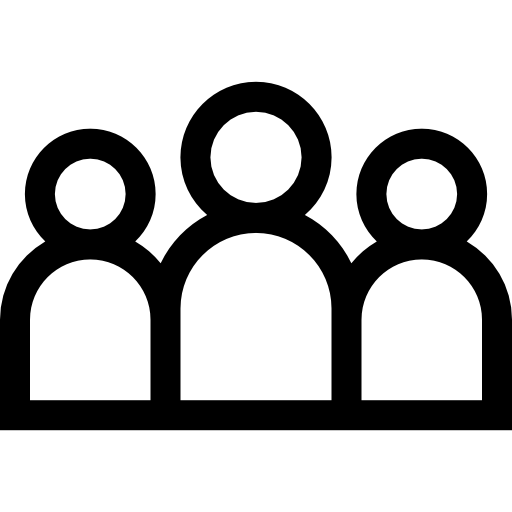 grupo Basic Straight Lineal icono