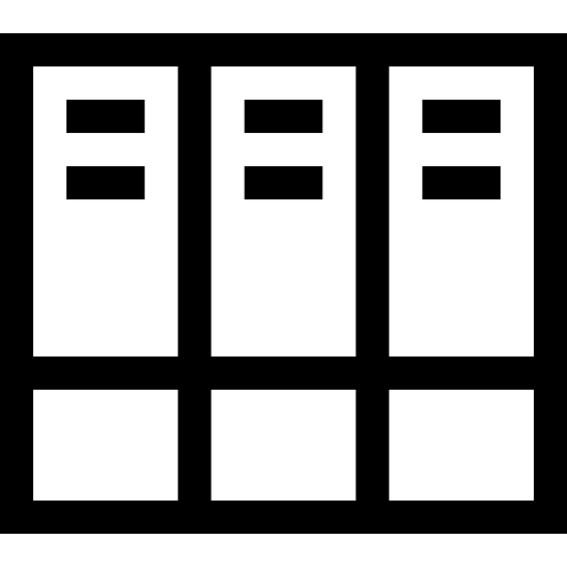 archivio Basic Straight Lineal icona