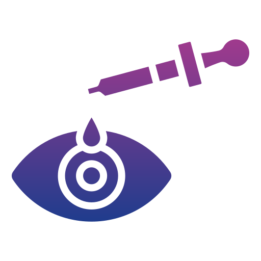 Eye Drop Generic gradient fill icon