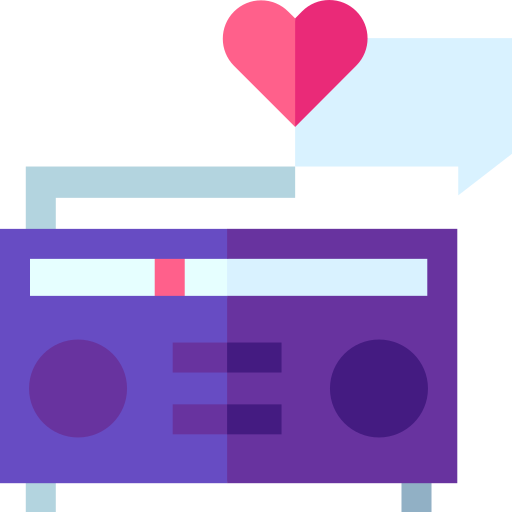 Radio Basic Straight Flat icon