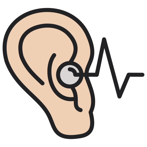 Hearing Generic color lineal-color icon