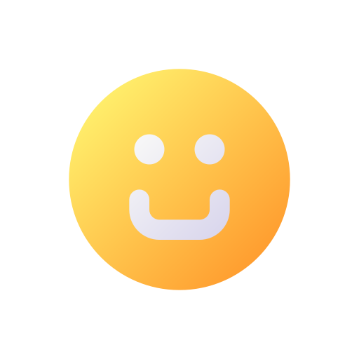 emoticon Generic gradient fill Ícone