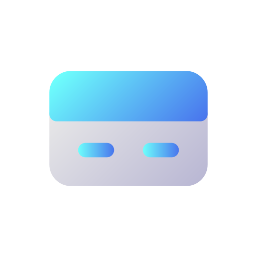 지불 방법 Generic gradient fill icon