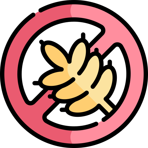 gluten-frei Kawaii Lineal color icon
