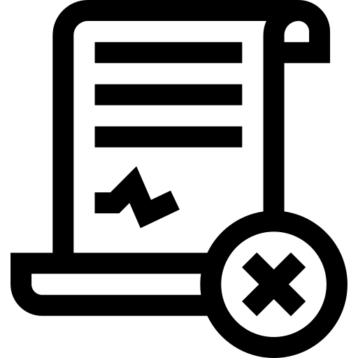 Patent Basic Straight Lineal icon