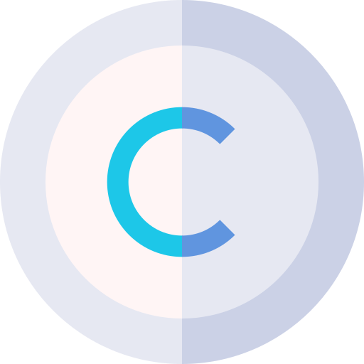 Copyright Basic Straight Flat icon