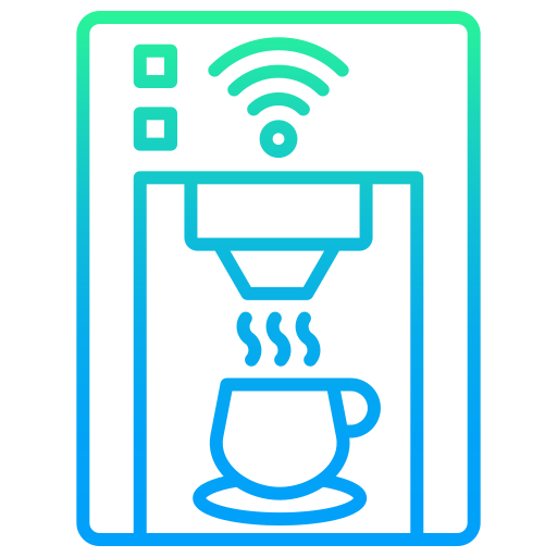 máquina de café Generic color outline Ícone