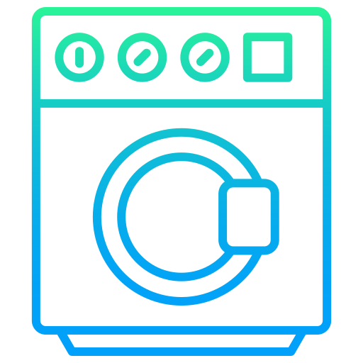 スマート洗濯機 Generic color outline icon