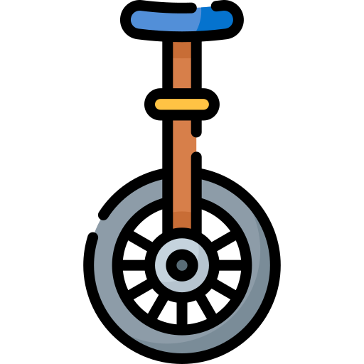 monocycle Special Lineal color Icône