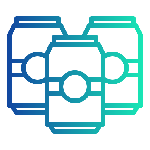 lattina di birra Generic gradient outline icona