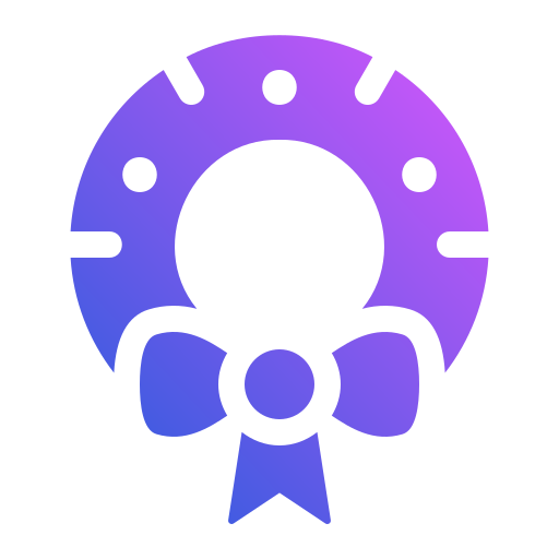 Wreath Generic gradient fill icon