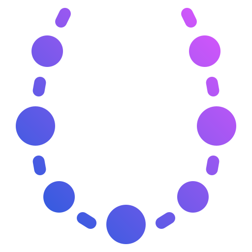 perline Generic gradient fill icona