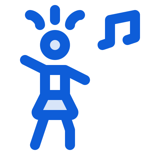 Dancing Generic color lineal-color icon