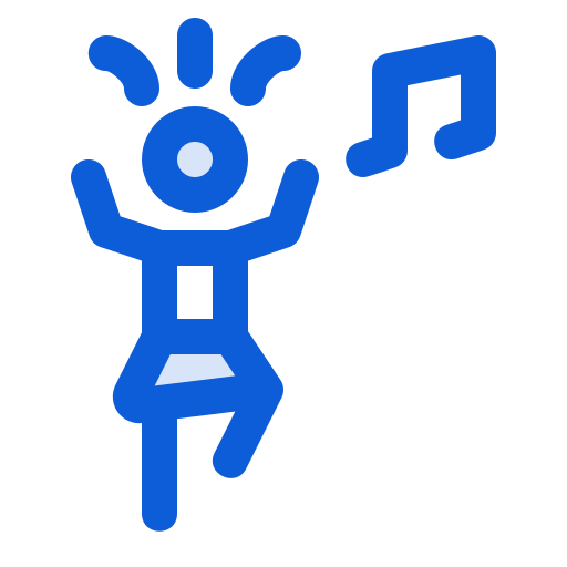 Dancing Generic color lineal-color icon