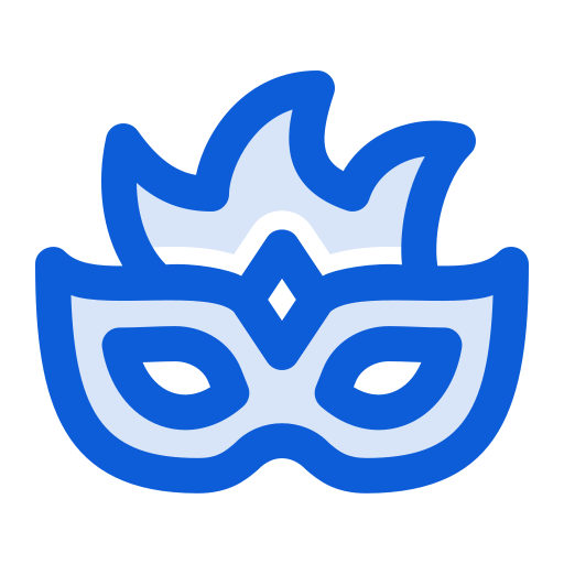 Party mask Generic color lineal-color icon