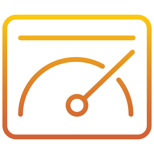 prędkość Generic gradient outline ikona