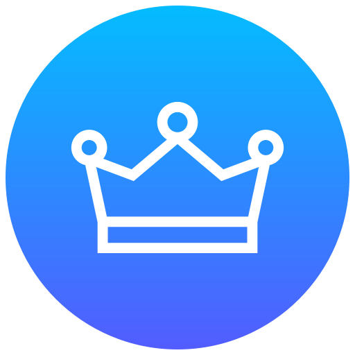 Crown Generic gradient fill icon