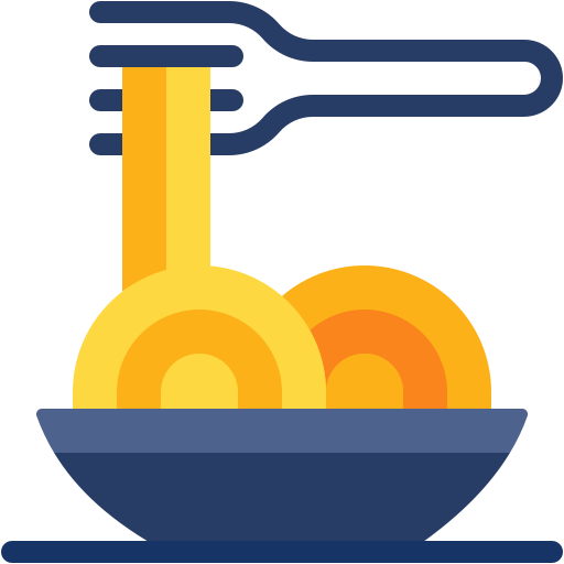 Pasta Generic color fill icon