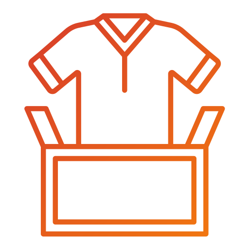 Clothes Donation Generic gradient outline icon