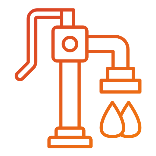 pompa dell'acqua Generic gradient outline icona