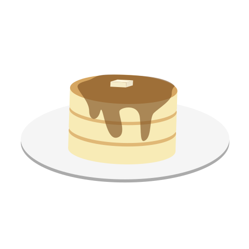 pancake Generic color fill icona