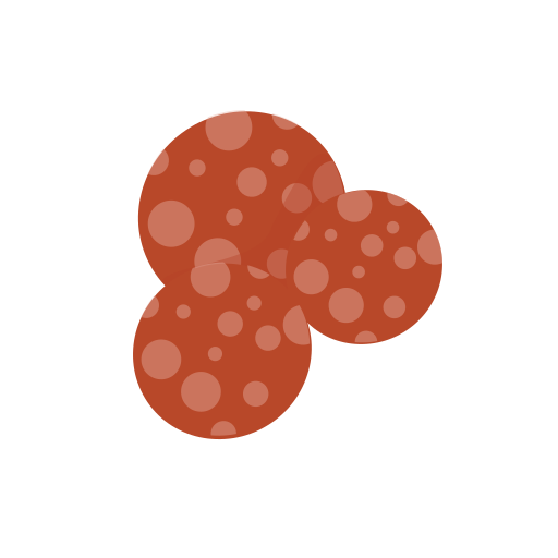 pepperoni Generic color fill ikona