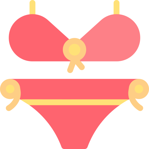 bikini Generic color fill ikona