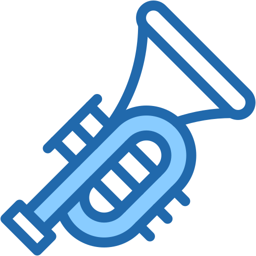 trompeta Generic color lineal-color icono