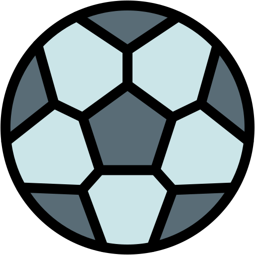 サッカーボール Generic color lineal-color icon