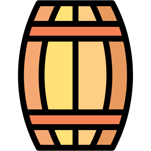 와인 배럴 Generic color lineal-color icon