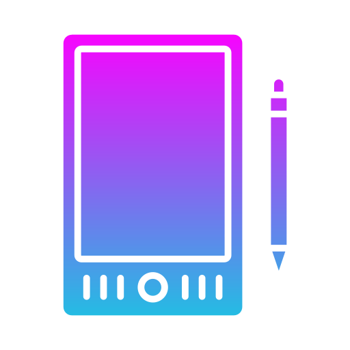 Pen tablet Generic gradient fill icon