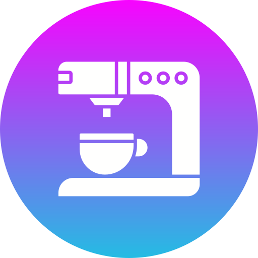 cafetera Generic gradient fill icono