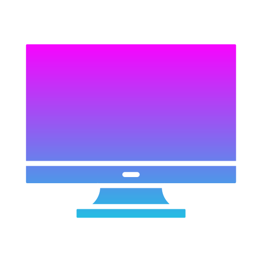 monitor Generic gradient fill icoon