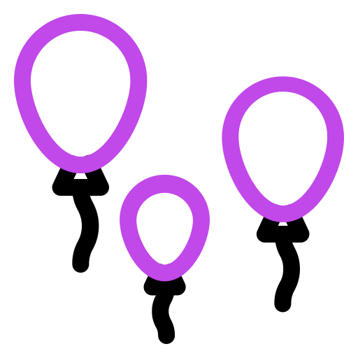 풍선 Generic color outline icon
