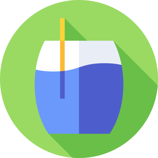 drink Flat Circular Flat ikona