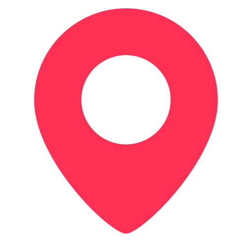 Pin Map Generic color fill icon
