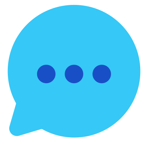 burbuja de chat Generic color fill icono