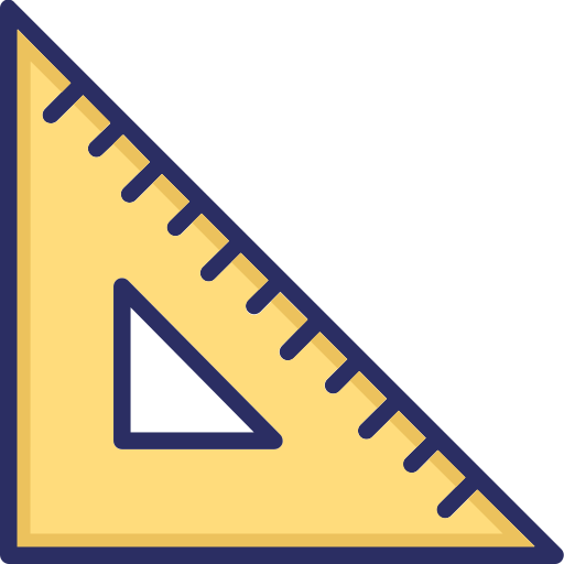 分度器 Generic color lineal-color icon
