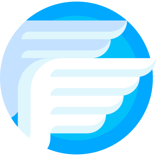 flügel Detailed Flat Circular Flat icon