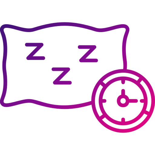 dormido Generic gradient outline icono