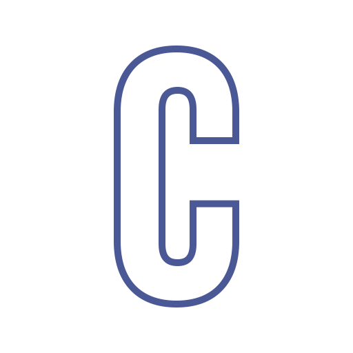 litera c Generic color outline ikona