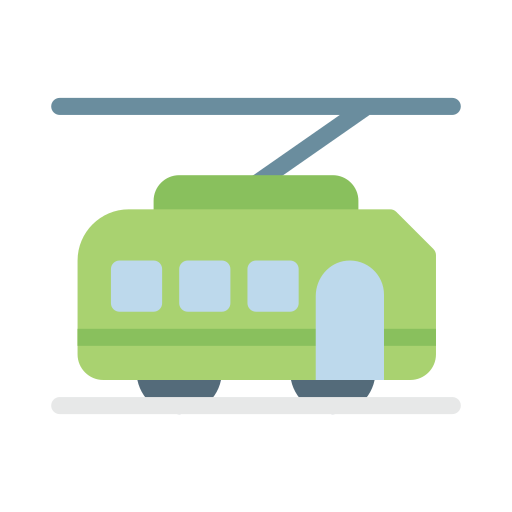 Tramway Generic color fill icon