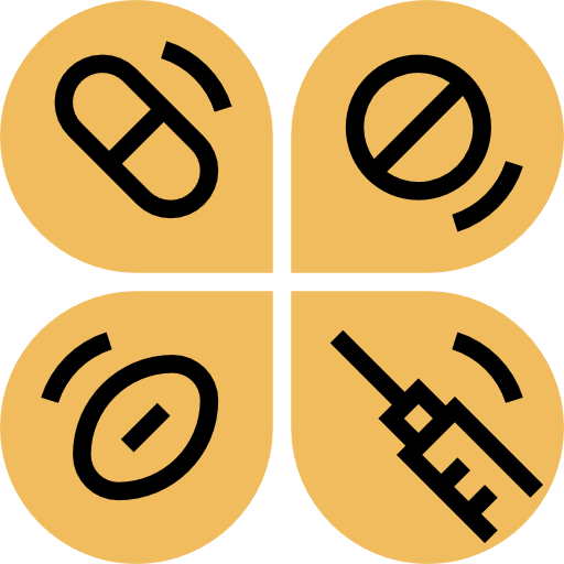 Medicine Meticulous Yellow shadow icon