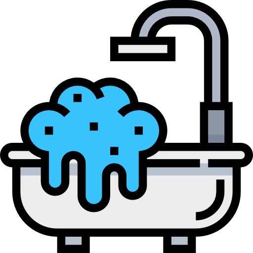 Bathtub Meticulous Lineal Color icon