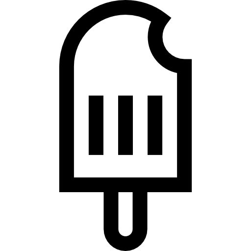 アイスキャンデー Basic Straight Lineal icon